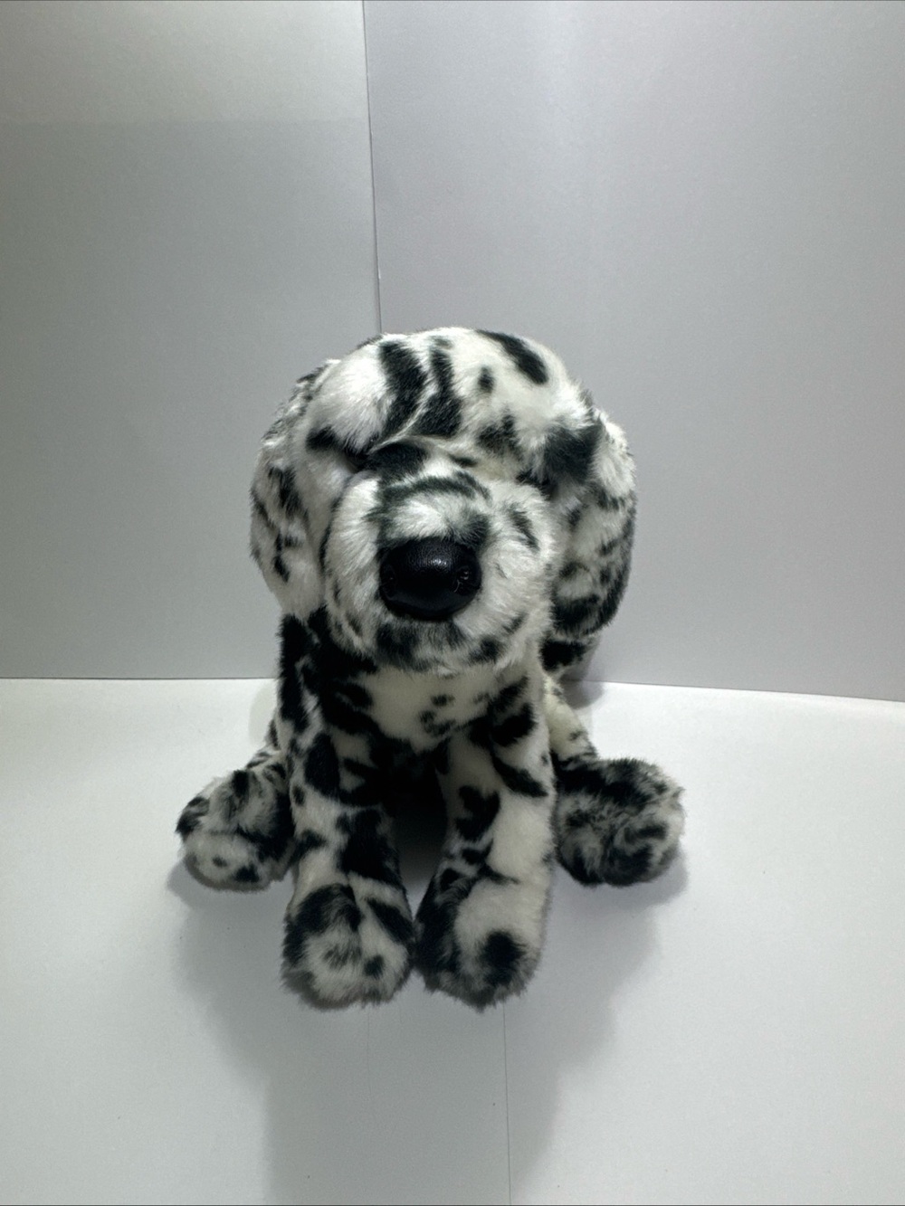 2022 Douglas 13" MacKay Black White Spotted Dalmatian Dog Plush Stuffed Animal